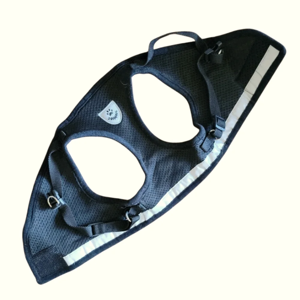 HP 😀 TinyPaw Comfortable Night Reflective No-Pull Padded Mesh Dog Harness Sz XL